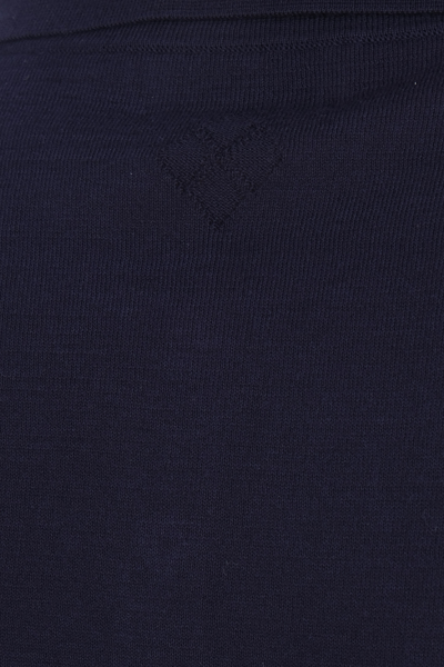 Shop Ballantyne Polo In Blue Cotton