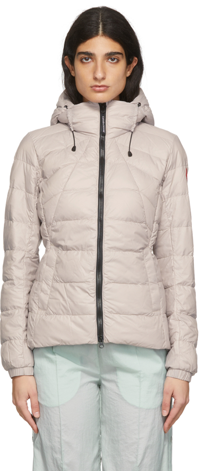 Canada Goose Grey Abbott Down Jacket In Pink | ModeSens