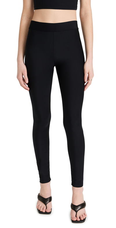 Shop Wolford Scuba Leggings Black