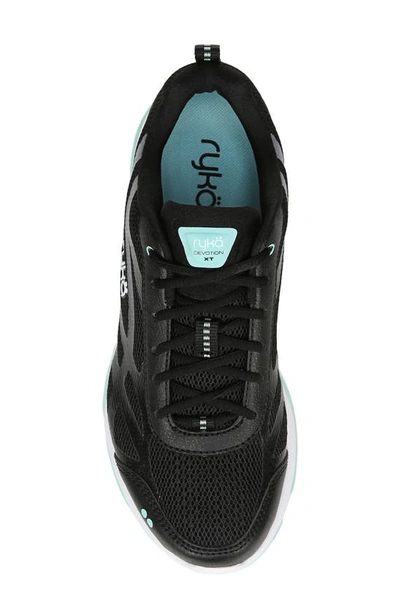 Shop Ryka Devotion Xt Sneaker In Black/mint