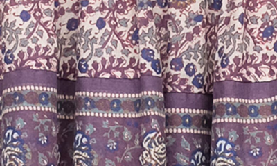 SEA ROSITA BORDER SMOCKED DRESS 