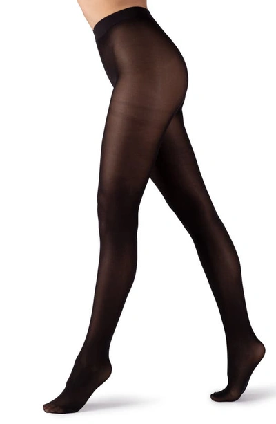 Shop Lechery Velvety Silky Opaque 55 Tights In Black