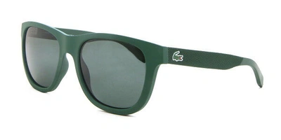 Lacoste Green Square Unisex Sunglasses L848s 315 54 | ModeSens