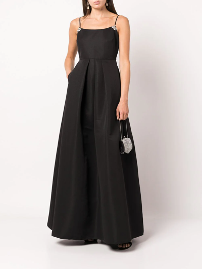 Shop Sachin & Babi Gwen Maxi-length Dress In Black