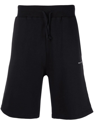 Shop Alyx Balck Collection Logo Sweat Shorts In Nero