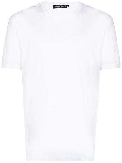 Shop Dolce & Gabbana White Short Sleeves T-shirt