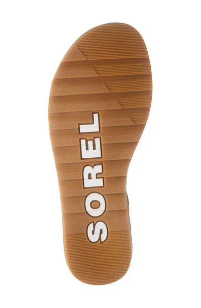 Shop Sorel Ella Ii Sandal In Olive Green