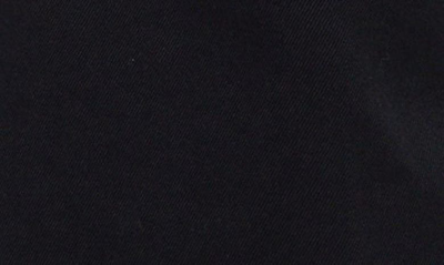 Shop Heron Preston Raw Edge Cotton Chino Shorts In Black Cobalt