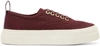 EYTYS Burgundy Canvas Mother Sneakers