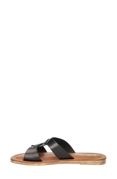 Shop Bella Vita Slide Sandal In Black