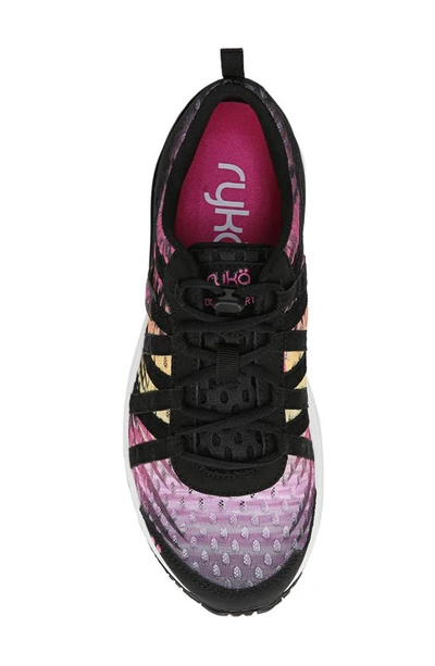 Ryka Hydro Sport Womens Contrast Trim Mesh Water Shoes In Black