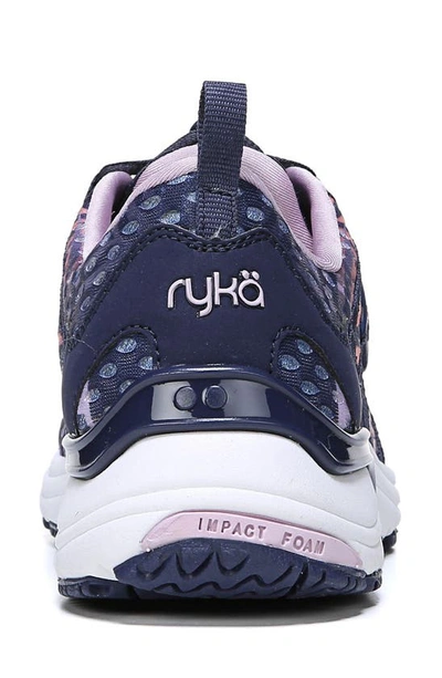 Ryka Hydro Sport Womens Contrast Trim Mesh Water Shoes In Med Blue