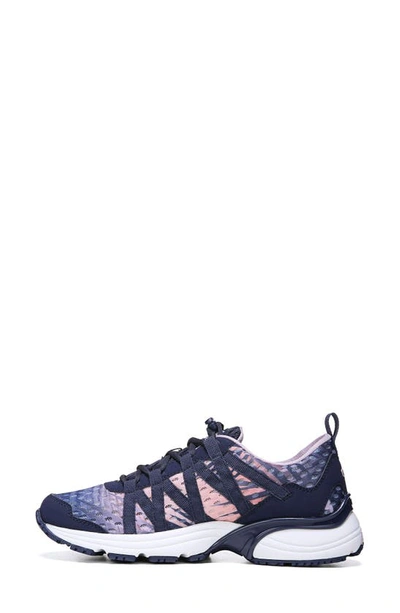 Ryka Hydro Sport Womens Contrast Trim Mesh Water Shoes In Med Blue