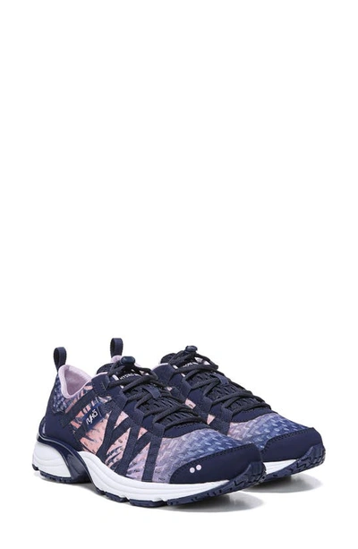Ryka Hydro Sport Womens Contrast Trim Mesh Water Shoes In Med Blue