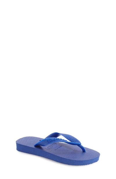 Shop Havaianas Kids' Top Flip Flop In Blue