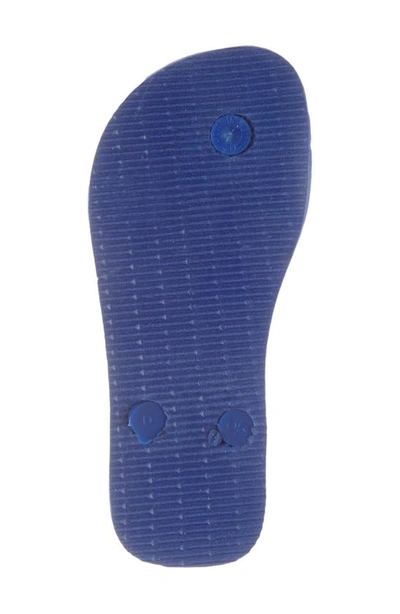 Shop Havaianas Kids' Top Flip Flop In Blue