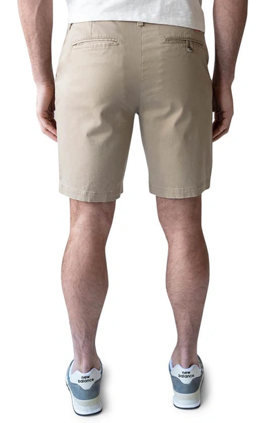 Devil-dog Dungarees Performance Twill Chino Shorts In Rugged Tan