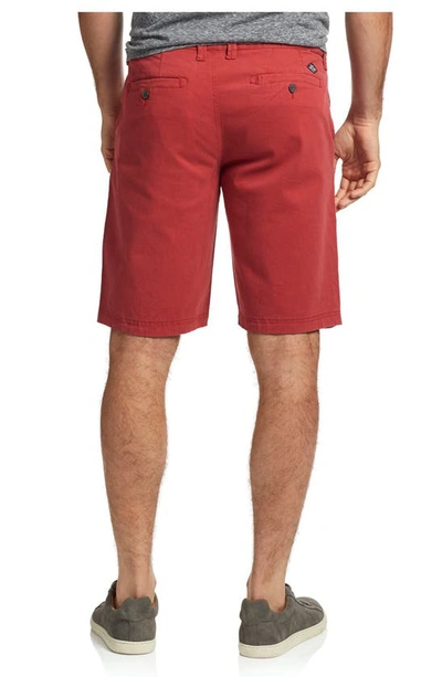 Shop Flag And Anthem Stretch Twill Shorts In Nantucket Red