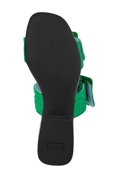 Shop Camper Casi Myra Slide Sandal In Bright Green