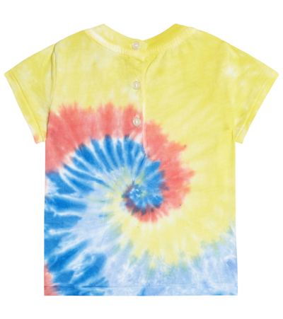 Shop Polo Ralph Lauren Baby Tie-dye Cotton T-shirt In Watercolor Tie Dye