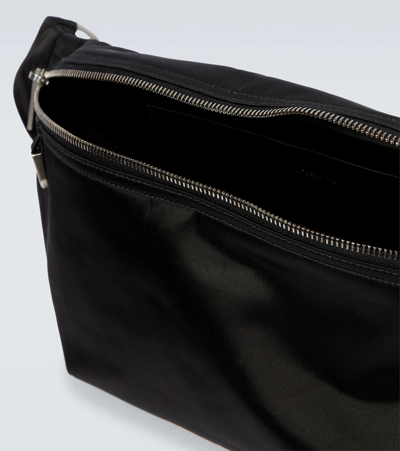 Shop Rick Owens Nylon Belt Bag In Black