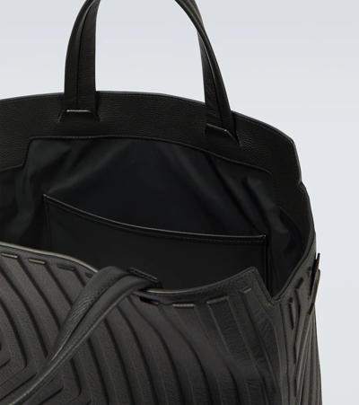 Shop Balenciaga Car Medium North-south Tote Bag In Black