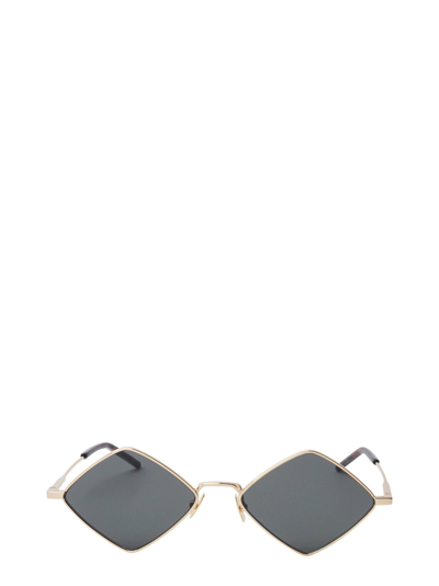 Shop Saint Laurent Eyewear Sl 302 Sunglasses In Gold