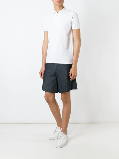 Aspesi Mod. M062 Piquet Polo In White