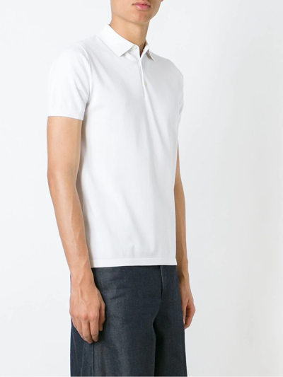 Aspesi Mod. M062 Piquet Polo In White