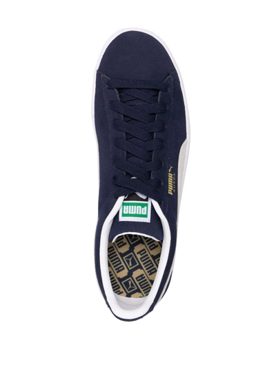 Shop Puma Suede Classic Xxi Sneakers In Blau