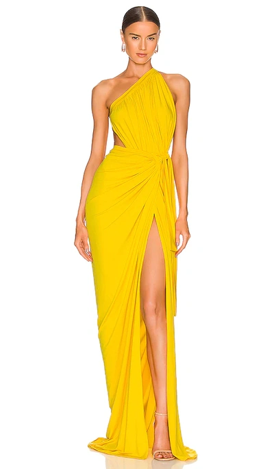 Shop J.angelique Disa Gown In Yellow