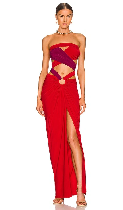 J.angelique Femi Gown In Red