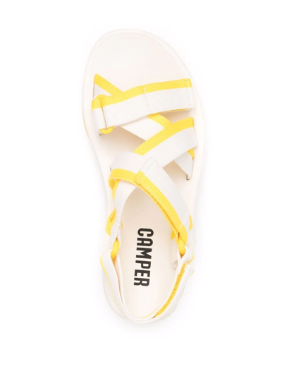 Shop Camper Match Sandals In White