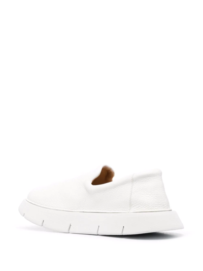 厚底皮质乐福鞋