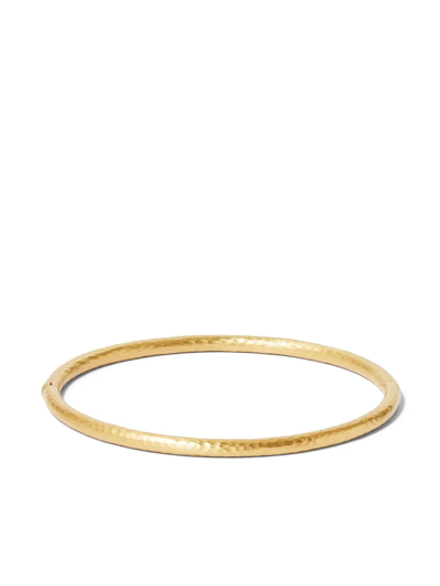 Shop Annoushka 18kt Yellow Gold Organza Bangle Bracelet