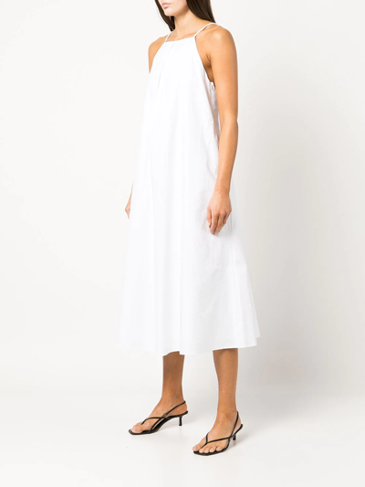 Shop Anine Bing Bree Open Back Dress In White