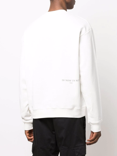 Ih Nom Uh Nit Graphic-print Sweatshirt In Nude