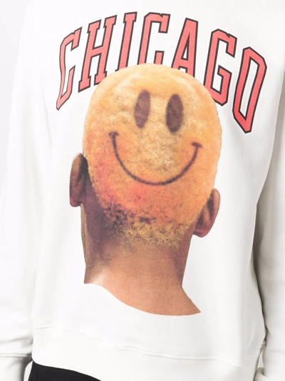 Ih Nom Uh Nit Graphic-print Sweatshirt In Nude