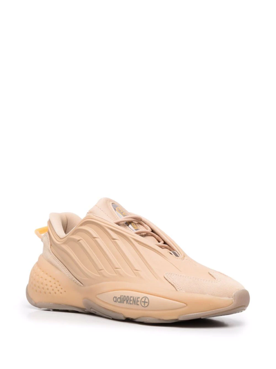 Adidas Originals Leather Low-top Sneakers In Nude