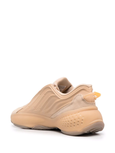 Adidas Originals Leather Low-top Sneakers In Nude