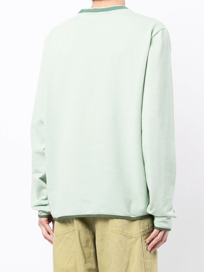 Fila Colour-block Sweatshirt In Grün