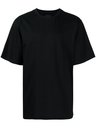 Shop Juunj Relaxed Crew-neck T-shirt In Black