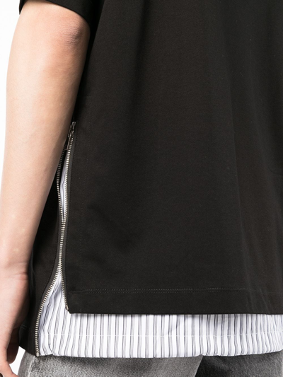 Juunj Relaxed Crew-neck T-shirt In Black