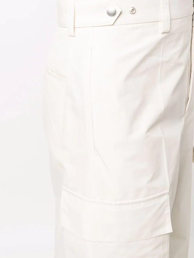 Jil Sander Side Cargo-pocket Trousers In Nude