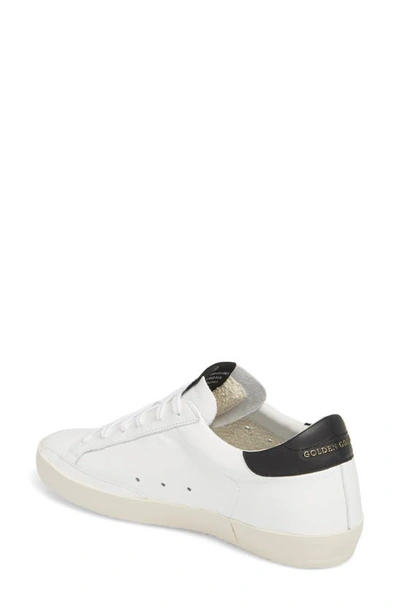 Shop Golden Goose Superstar Lace-up Sneaker In White/ Grey
