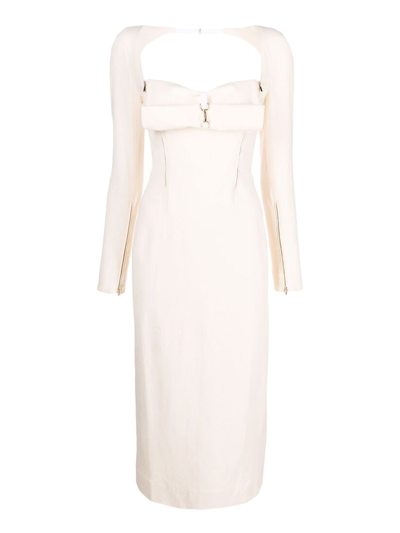 Shop Jacquemus Dress  In White