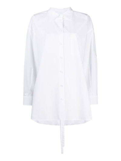 Shop Valentino Shirt  In White