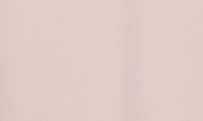 Slny Foil Trim Asymmetrical Popover Capelet Sheath Dress In Faded Rose Silver