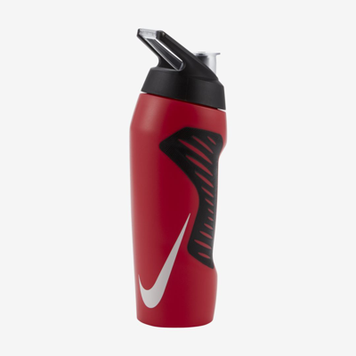 Shop Nike Hyperfuel 24oz Water Bottle In University Red,black,white