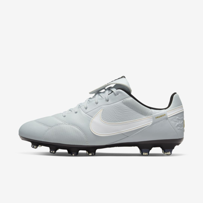 Shop Nike The  Premier 3 Fg Firm-ground Soccer Cleats In Pure Platinum,black,metallic Vivid Gold,white